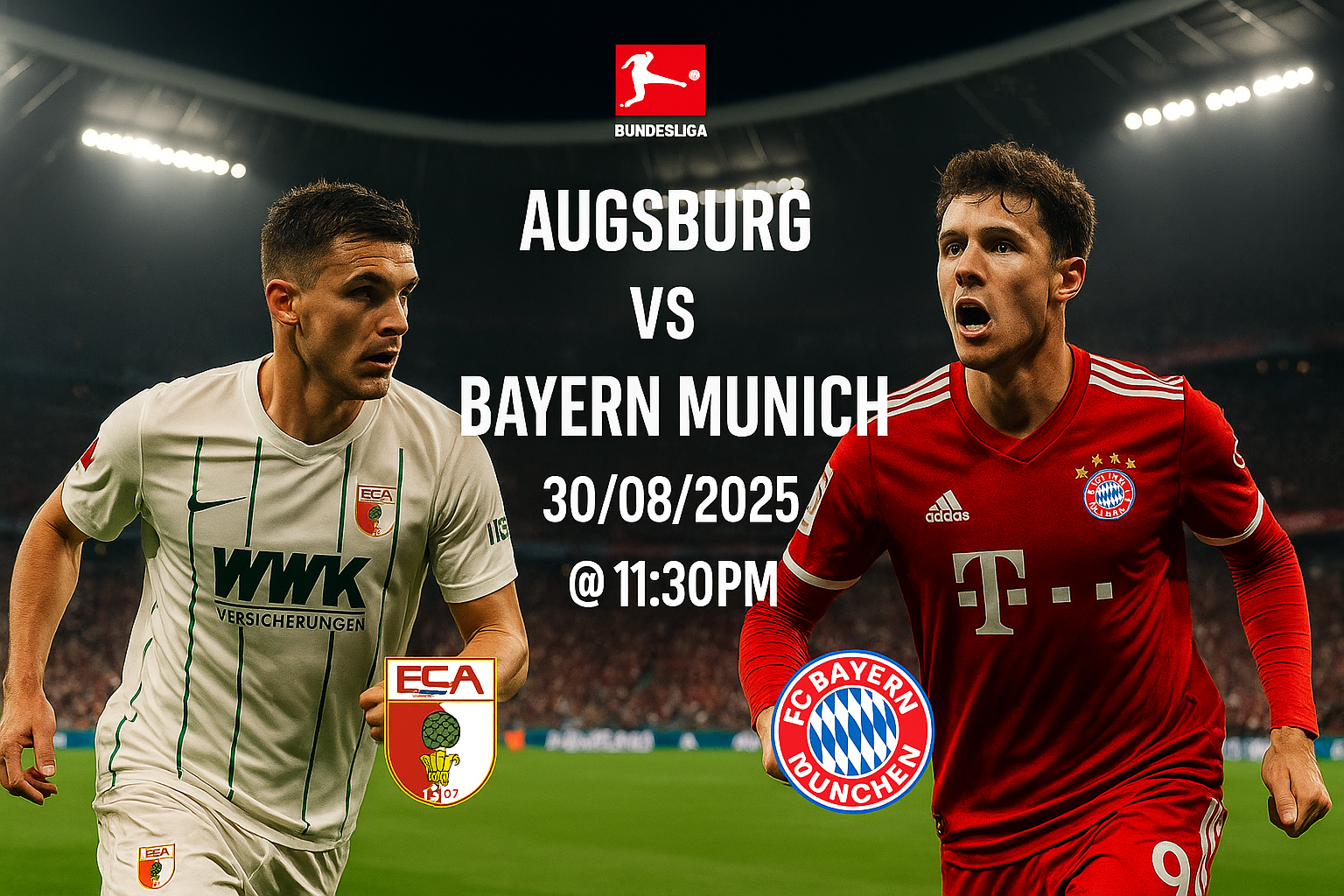 augsburg vs bayern munich