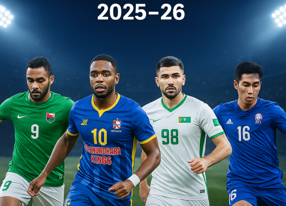 ក្រុម AFC Challenge League កំពុងប្រកួតក្នុងវេទិកាបាល់ទាត់អាស៊ី