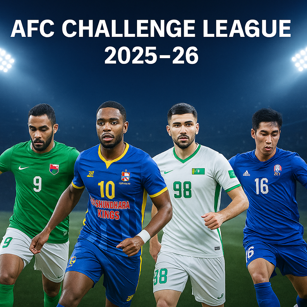 ក្រុម AFC Challenge League កំពុងប្រកួតក្នុងវេទិកាបាល់ទាត់អាស៊ី