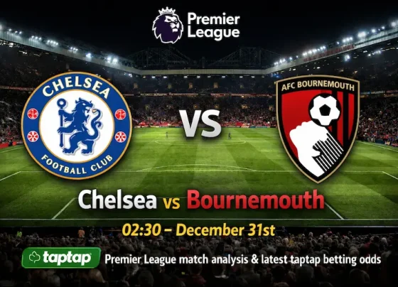 Chelsea vs Bournemouth Premier League prediction with taptap betting odds at Stamford Bridge