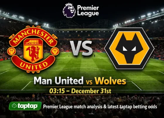 Man United vs Wolves Premier League prediction with taptap betting odds at Old Trafford