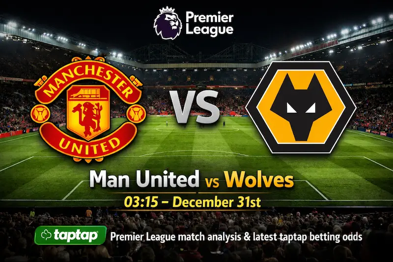 Man United vs Wolves Premier League prediction with taptap betting odds at Old Trafford