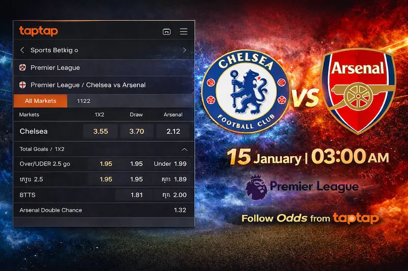 Chelsea vs Arsenal Premier League match preview on 15 January