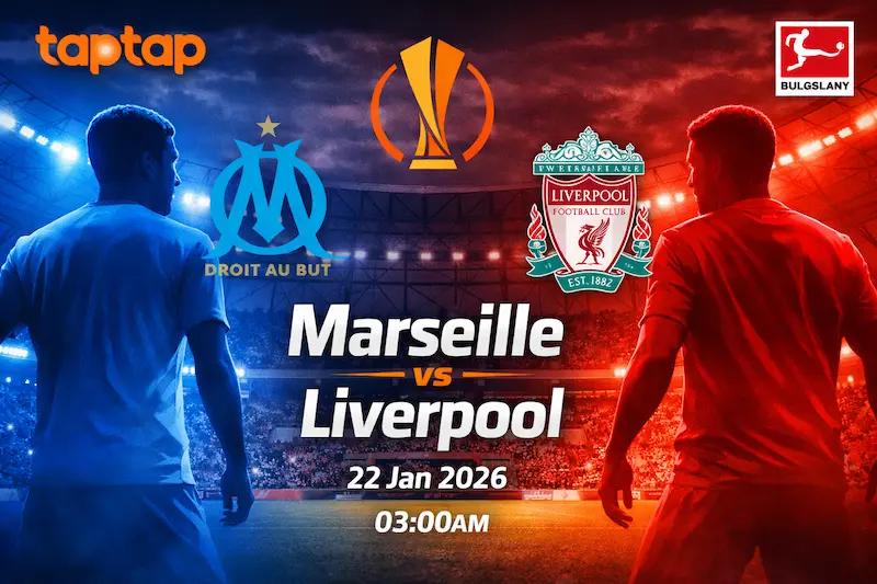Marseille vs Liverpool betting odds and match preview UEFA Europa League 22 January 2026