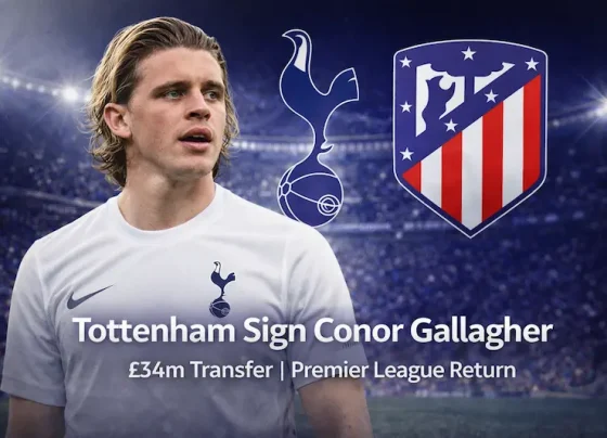 Tottenham complete signing of Conor Gallagher from Atletico Madrid