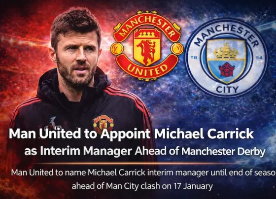 Michael Carrick set to become interim manager of Manchester United